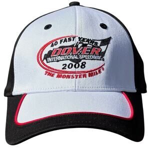White Dover Speedway Men's Hat